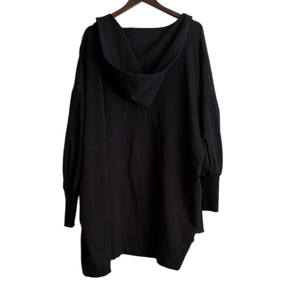 Athleta Mantra Hooded Wrap Open Front Cardigan Sz XS - Picture 6 of 7